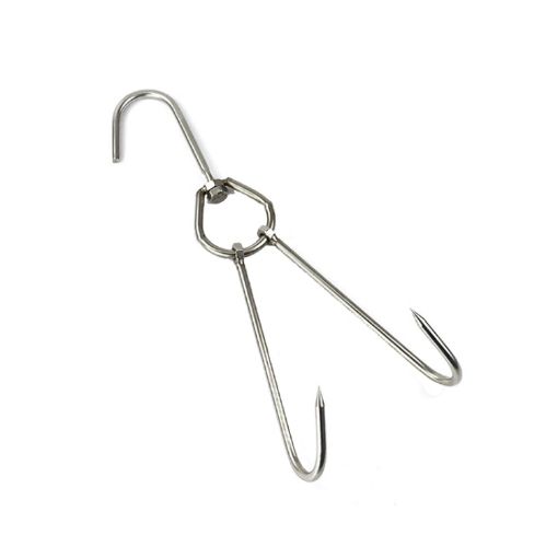 Stainless Steel Duck Cooker Hanger Outdoor Barbecue Hook Stand - 1