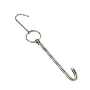 Stainless Steel Duck Cooker Hanger - Outdoor Barbecue Hanging Hook Stand - 1