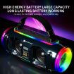 Rixing NR8806 Portable Bluetooth Speaker - Black - 4