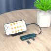 Onten UC121 USB-C to USB 3.0 HUB with 5V Input & Network Card - 6