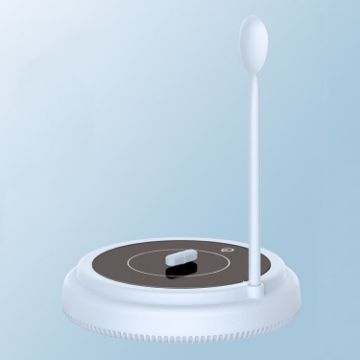 Magnetic Levitation Electric Coffee Stirrer Milk Shaker Sky Blue - 1