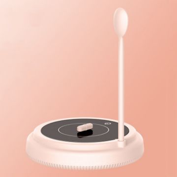 Magnetic Levitation Electric Coffee Stirrer Milk Shaker - Pink - 1