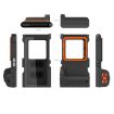 Gen3 Bluetooth Waterproof Phone Case - Black Orange - 2