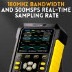 FNIRSI 2 In 1 Handheld Oscilloscope, US Plug (Yellow) - 5