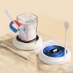 Magnetic Levitation Electric Coffee Stirrer Milk Shaker Blue - 2