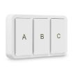 Zigbee Tuya Smart 3-key Wireless Smart Switch (3 Road) - 1