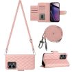 Motorola Moto G Stylus 5G 2023 Leather Phone Case - Coral Pink - 1