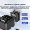4/3 AMagisn Battery Charger Seat for DJI Osmo Action - 9