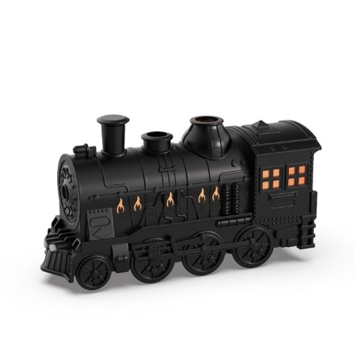 300ml Small Train Essential Oil Diffuser Humidifier With Remote Control - 1