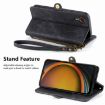 Samsung Galaxy Xcover 7 Geometric Zipper Wallet Leather Phone Case - 4