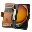 Samsung Galaxy Xcover 7 Case - Dual Magnetic Buckle Leather Phone Case - 3