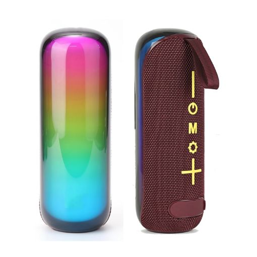 T&G TG-384 Mini Portable Bluetooth Speaker - Brown - 1
