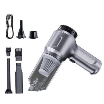 SUITU ST-6651 Car Vacuum Cleaner - Silver/Gray - 1