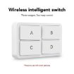 Zigbee Tuya 4-key Remote Control Smart Switch (YSB34) - 2