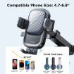 JOYROOM JR-OK6 Mechanical Car Phone Mount - Black - 4