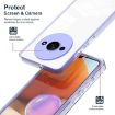 Xiaomi Redmi A3 3 in 1 Clear TPU Color PC Frame Phone Case - Purple - 5