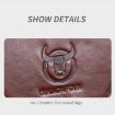 BULL CAPTAIN 122 Large-capacity Retro Cowhide Crossbody Bag - 6