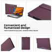 Picture of For Samsung Galaxy Book 3 Pro 14 Inch Leather Laptop Anti-Fall Protective Case (Wine Red)