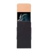 Men's 6.5 Inch Vertical Phone Waist Bag Leather Case - 4