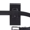 Men's 6.5 Inch Vertical Phone Waist Bag Leather Case - 5