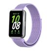 Samsung Galaxy Fit 3 Woven Nylon Loop Watch Band - Purple - 1
