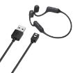 Xiaomi Haylou PurFree BC01 Bone Conduction Earphone Charging Cable - 1m Black - 7