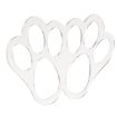 Acrylic Easter Bunny Footprint Template - Dual Footprint - 1