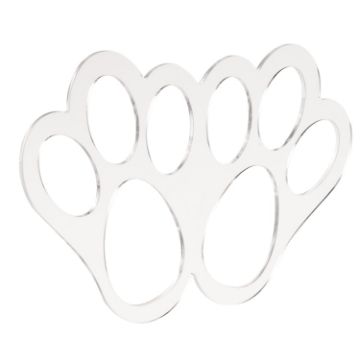 Acrylic Easter Bunny Footprint Template - Dual Footprint - 1