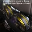 SUITU F4208 Car Cooling Fan USB Dual-Head Electrical Fan - 9