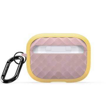 Picture of For AirPods Pro DUX DUCIS PECC Series Earbuds Box Protective Case (Yellow Pink)