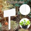 Acrylic Plant Label Nameplate Potted Plant Sign Holder - 24pcs/Box - 2