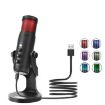 JMARY MC-PW9 USB Cable Microphone RGB Light - 1