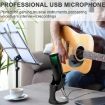 Picture of JMARY MC-PW9 USB Cable Microphone Voice Recording Tool RGB Light