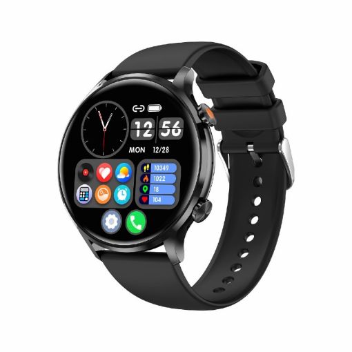 QS40 1.39" BT5.2 Smart Sport Watch - Black - 1