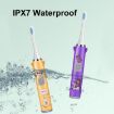 Blue Cartoon Children Electric Toothbrush with 3 Heads - USB Charging - 7