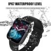 P43 1.8" TFT Screen Bluetooth Smart Watch - Gold - 9