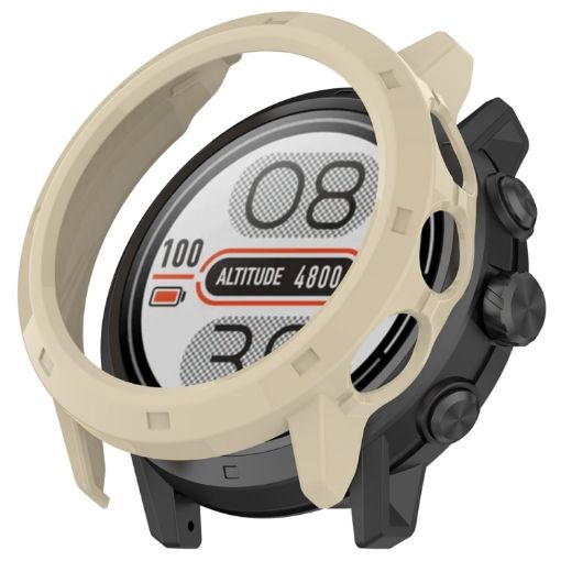 Coros Apex 2 Pro Half Coverage PC Watch Protective Case - Ivory White - 1