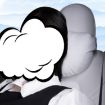 Tesla Model 3/Y Car Seat Neck Protector Headrest - Black - 5