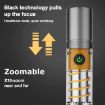 X10 White Laser Outdoor LED Flashlight Portable Rechargeable Work Lamp - 8