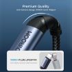 JOYROOM SY-L01 2 in 1 8 Pin to 3.5mm Audio Adapter - Black - 4