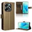 Itel S23+ S681LN Leather Phone Case - Brown - 1