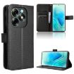 Itel S23+ S681LN Leather Phone Case - Black - 1