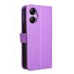 BLU G53 Diamond Texture Leather Phone Case - Purple - 3