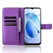 BLU G53 Diamond Texture Leather Phone Case - Purple - 4