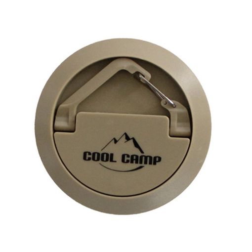 COOL CAMP CF-A208 Outdoor Magnetic Hook Tent Skywalf Capital Camping Light (Khaki) - 1