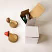 Wooden Mushroom Shape Coat Hook, Red - Punch-Free Home Decoration - 7