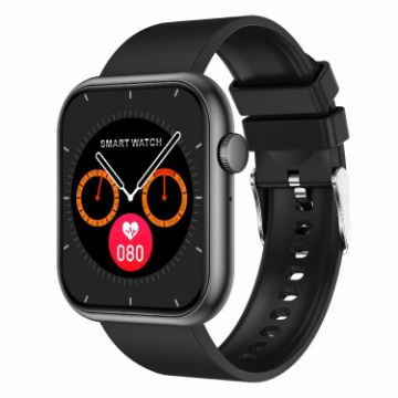 QX7 Pro 2.0" Smart Sport Watch - Black - 1