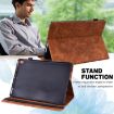 Peacock Embossed Leather Tablet Case for Lenovo Tab M11/Xiaoxin Pad 11 - Brown - 5
