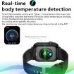 QX9 1.96" BT5.2 Smart Sport Watch - Beige - 8