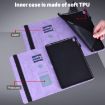 Peacock Embossed Leather Tablet Case for Lenovo Tab M11/Xiaoxin Pad 11 - Purple - 6